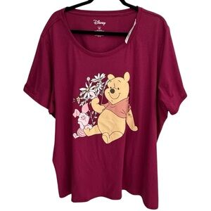 Disney Maroon Graphic Tee